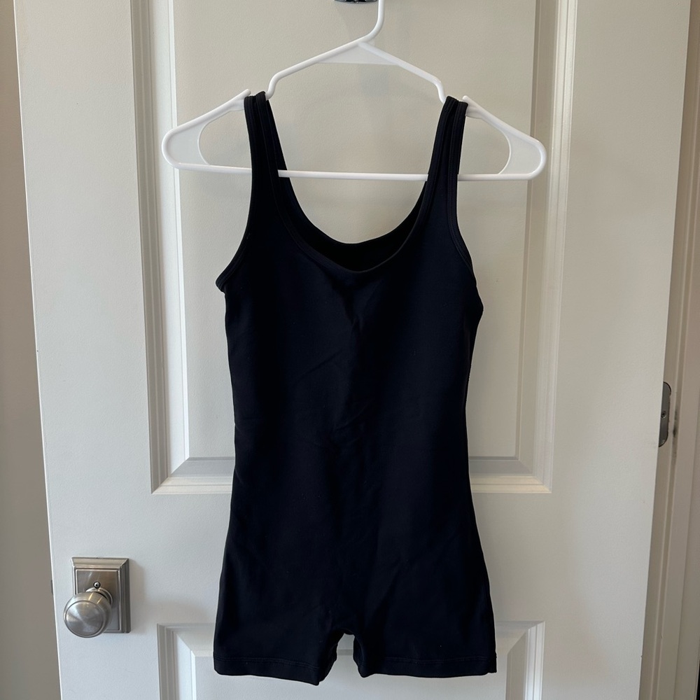 Aritzia TnAction black onesie